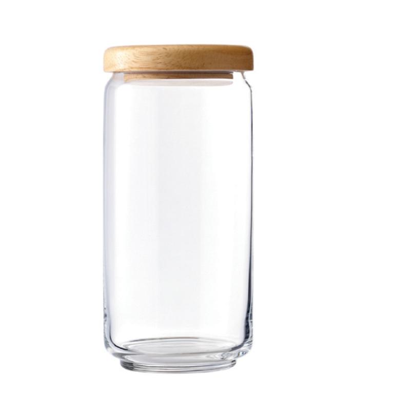 Ocean 木蓋儲物罐-1000ml/1入