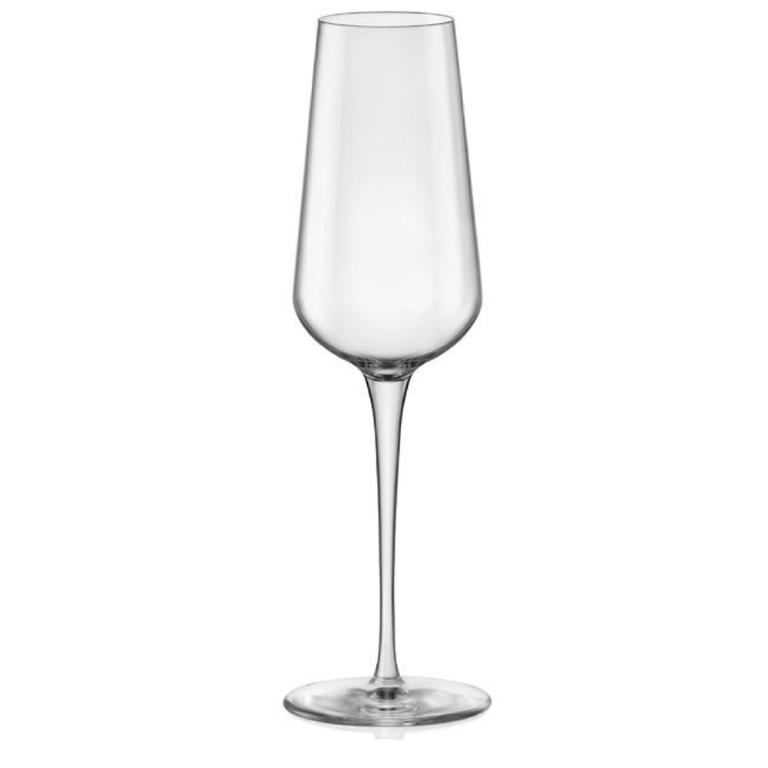 InAlto UNO Flute 強化無鉛水晶香檳杯-280ml/6入