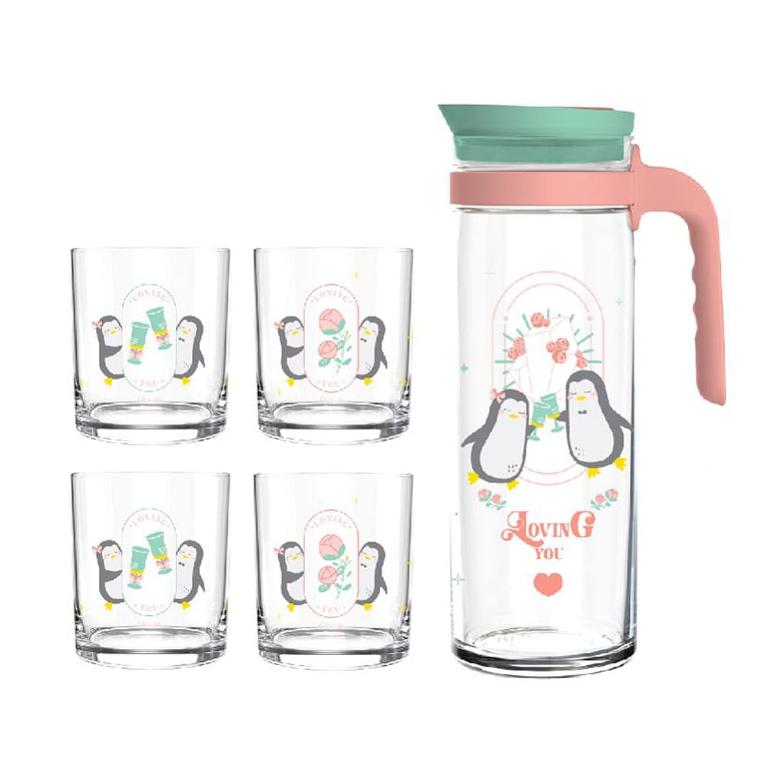 Ocean 企鵝一壺四杯禮盒組/1組