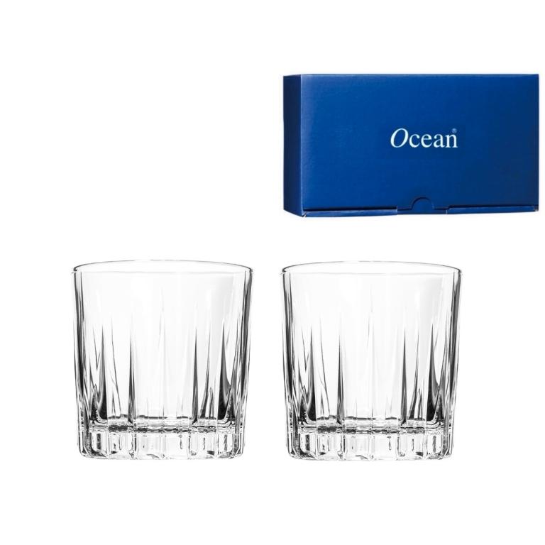 Ocean TRAZE-PRE 威士忌杯-350ml/2入禮盒組