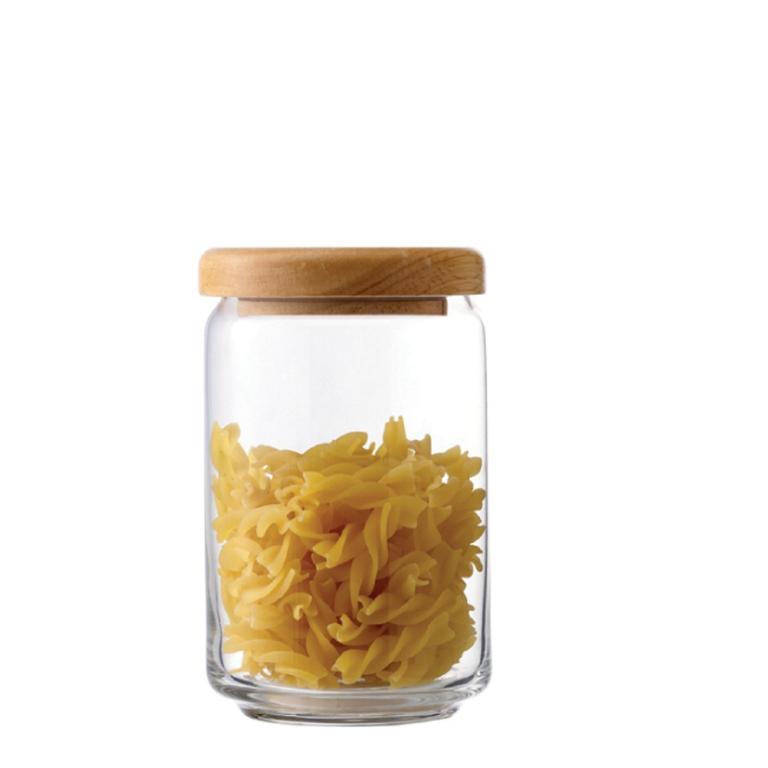 Ocean 木蓋儲物罐-750ml/1入