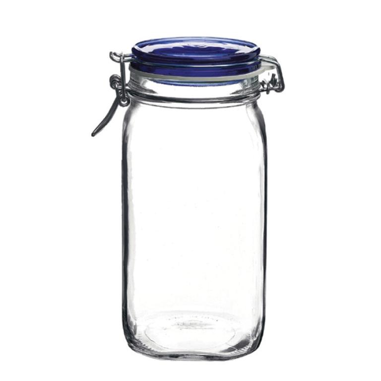Bormioli Rocco 藍蓋密封罐-1620ml/1入