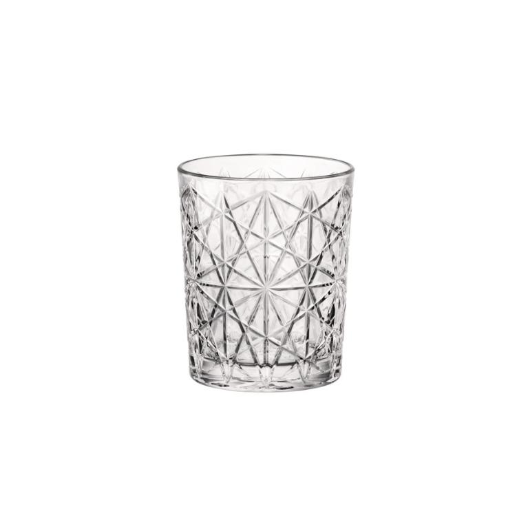 Bormioli Rocco Lounge 雕花威士忌杯-390ml/6入