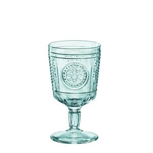 Bormioli Rocco Romantic 藍綠色高腳杯-320ml/6入