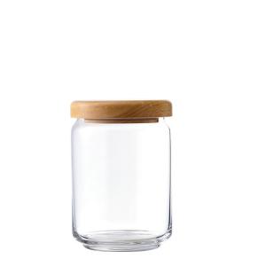 Ocean 木蓋儲物罐-650ml/1入