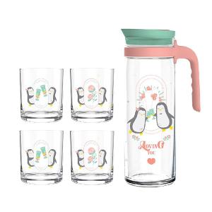 Ocean 企鵝一壺四杯禮盒組/1組