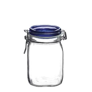 Bormioli Rocco 藍蓋密封罐-1120ml/1入