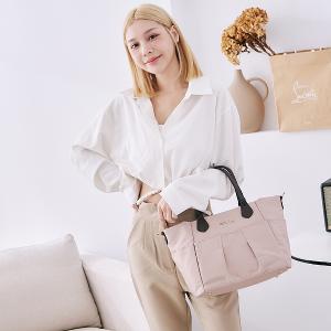 B.S.D.S冰山袋鼠 - 知性巴黎 - 優雅美學加大款多層泡芙包 - 奶茶杏【J2024-C】