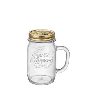 Bormioli Rocco 四季附柄果醬罐-480ml/1入