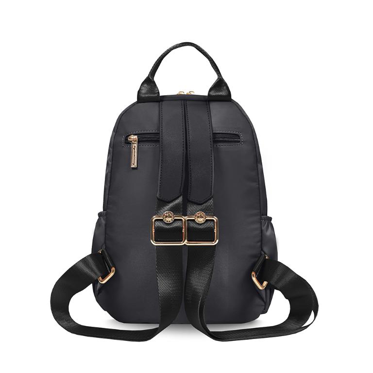 B.S.D.S冰山袋鼠 - 知性巴黎 - 優雅美學實搭多層後背包 - 經典黑【J2025-K】