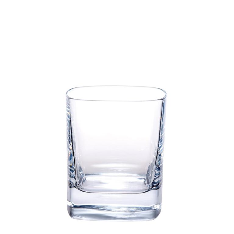 Luigi bormioli 無鉛水晶正方形威士忌杯-350ml/6入