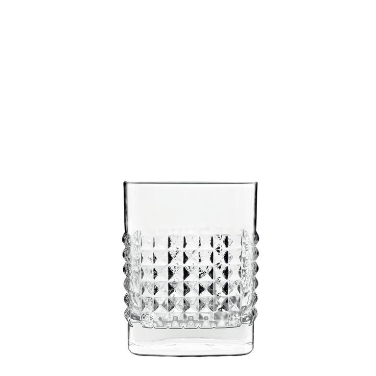 Luigi bormioli 無鉛水晶雕刻秘威士忌杯-380ml/6入