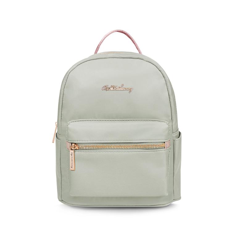 B.S.D.S冰山袋鼠 - 知性巴黎 - 優雅美學實搭迷你後背包 - 抹茶綠【J9083-G】