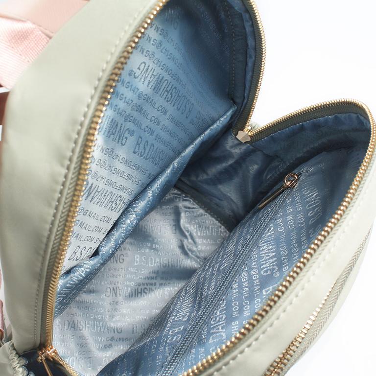 B.S.D.S冰山袋鼠 - 知性巴黎 - 優雅美學實搭多層後背包 - 經典黑【J2025-K】