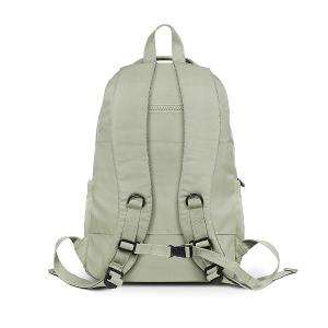 B.S.D.S冰山袋鼠 - 時光旅人 - 知性多口袋附插袋胸扣後背包 - 抹茶綠【B1252MG】
