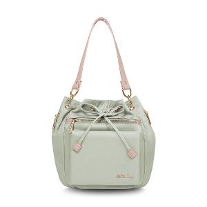 B.S.D.S冰山袋鼠 - 知性巴黎 - 優雅美學多層三用水桶包 - 抹茶綠【J2027-G】