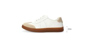 Ben&1966高級頭層牛皮舒適德訓鞋-杏(256113)