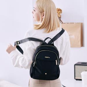 B.S.D.S冰山袋鼠 - 知性巴黎 - 優雅美學實搭多層後背包 - 經典黑【J2025-K】
