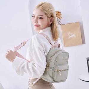 B.S.D.S冰山袋鼠 - 知性巴黎 - 優雅美學實搭迷你後背包 - 抹茶綠【J9083-G】