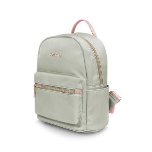 B.S.D.S冰山袋鼠 - 知性巴黎 - 優雅美學實搭迷你後背包 - 抹茶綠【J9083-G】