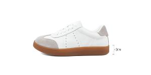 Ben&1966高級頭層牛皮舒適德訓鞋-淺灰(256112)