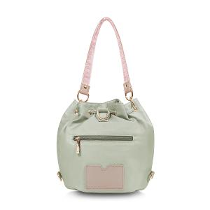 B.S.D.S冰山袋鼠 - 知性巴黎 - 優雅美學多層三用水桶包 - 抹茶綠【J2027-G】