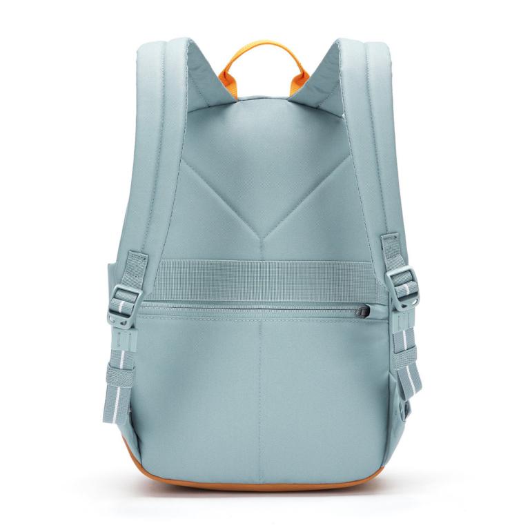 Pacsafe Go隨行防盜後背包15L-沁心藍