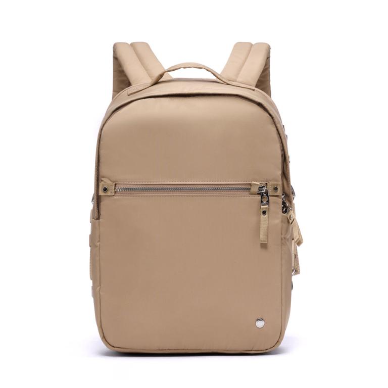 Pacsafe W 防盜後背包10L-褐色