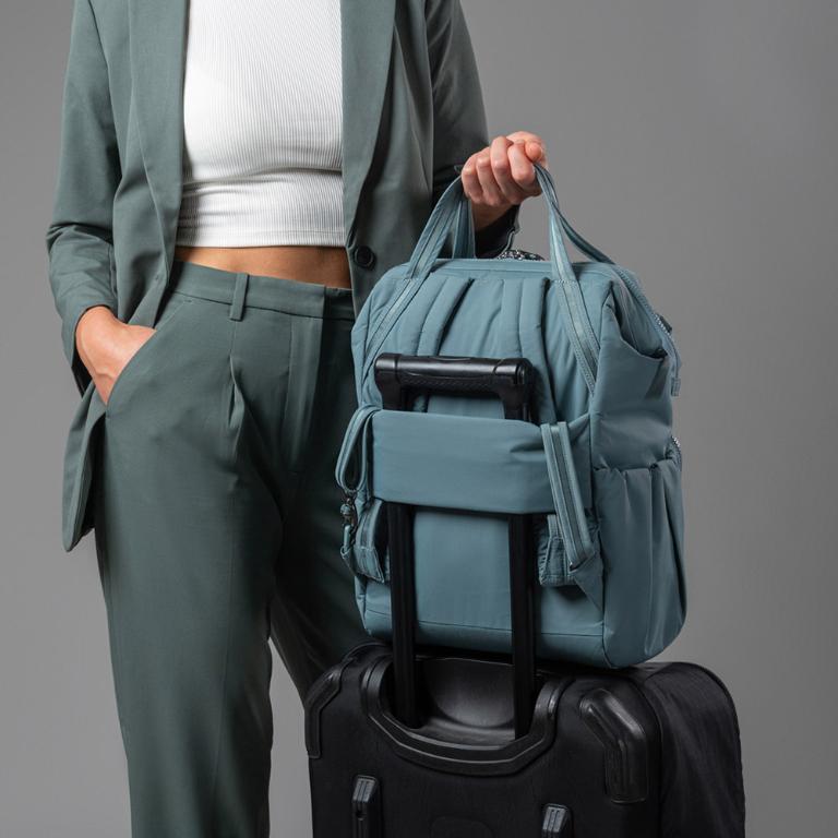 Pacsafe Citysafe CX ECONYL® Fabric 防盜後背包(17L)-玫瑰粉