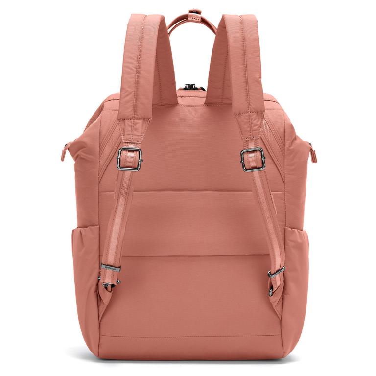 Pacsafe Citysafe CX ECONYL® Fabric 防盜後背包(17L)-玫瑰粉