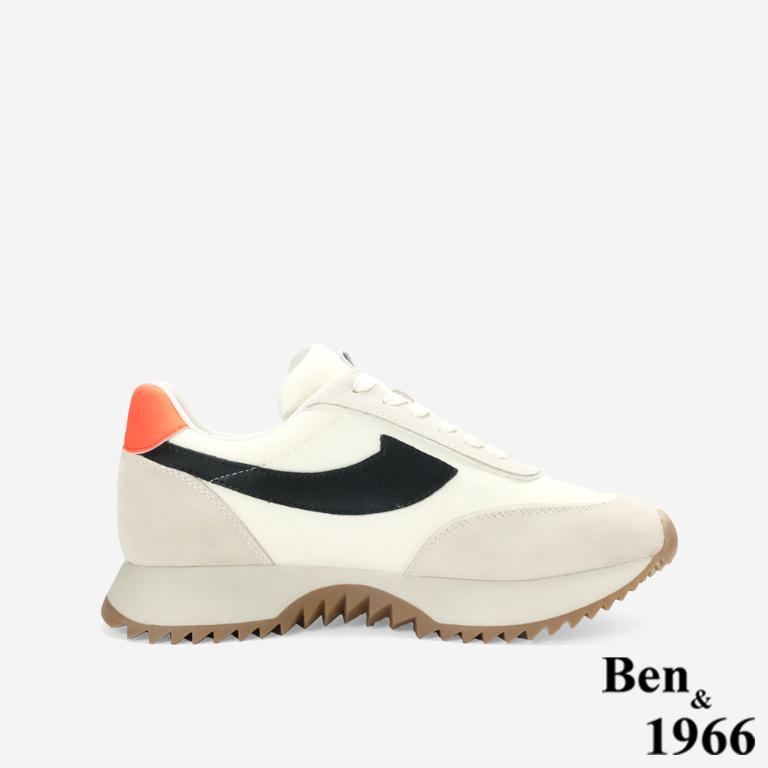 Ben&1966隨興街頭風厚底Q軟休閒鞋-淺粉(256041)