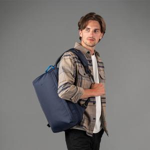 Pacsafe® V 防盜商務後背包18L-深藍色