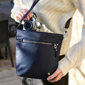 Pacsafe W 防盜斜肩包3L-深藍色