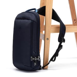 Pacsafe Vibe 325 防盜斜背胸背包(10L)-深藍色