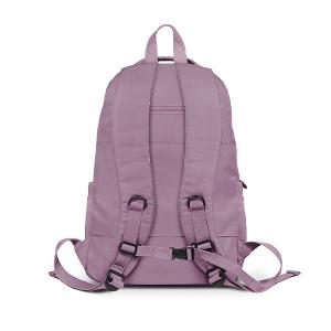 B.S.D.S冰山袋鼠 - 時光旅人 - 知性多口袋附插袋胸扣後背包 - 深芋紫【B1252U】