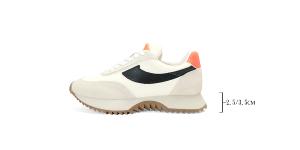 Ben&1966隨興街頭風厚底Q軟休閒鞋-淺粉(256041)