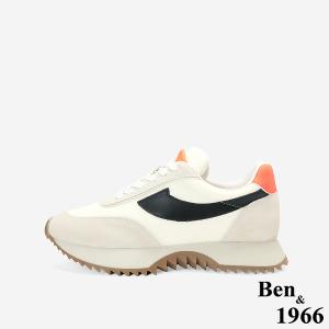 Ben&1966隨興街頭風厚底Q軟休閒鞋-淺粉(256041)