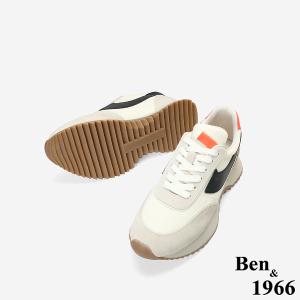 Ben&1966隨興街頭風厚底Q軟休閒鞋-淺粉(256041)