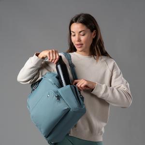 Pacsafe Citysafe CX ECONYL® Fabric 防盜後背包(17L)-玫瑰粉