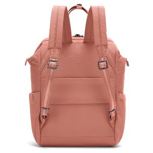 Pacsafe Citysafe CX ECONYL® Fabric 防盜後背包(17L)-玫瑰粉