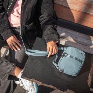 Pacsafe Citysafe CX ECONYL® Fabric 防盜斜肩包(2.4L)-玫瑰粉