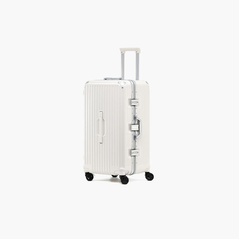 Honeymoon 鋁框二代萬用杯架USB充電行李箱-5色