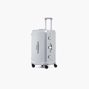 Honeymoon 鋁框二代萬用杯架USB充電行李箱-5色