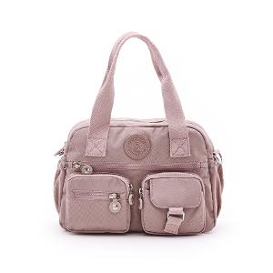 B.S.D.S冰山袋鼠 - 時光旅人 - 知性多夾層兩用手提包 - 奶茶杏【B518-C】