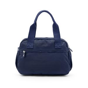 B.S.D.S冰山袋鼠 - 時光旅人 - 知性多夾層兩用手提包 - 藍色【B518-B】