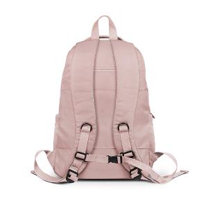 B.S.D.S冰山袋鼠 - 時光旅人 - 知性多夾層附插袋胸扣後背包 - 奶茶杏【B1254C】