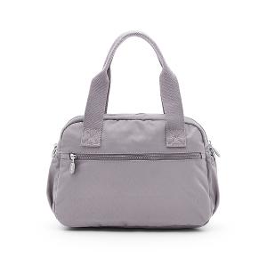 B.S.D.S冰山袋鼠 - 時光旅人 - 知性多夾層兩用手提包 - 薄霧灰【B518-GR】