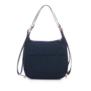 B.S.D.S冰山袋鼠 - 非常莓好 - 織帶拼接多層三用後背包 - 莓果藍【8004-BP】