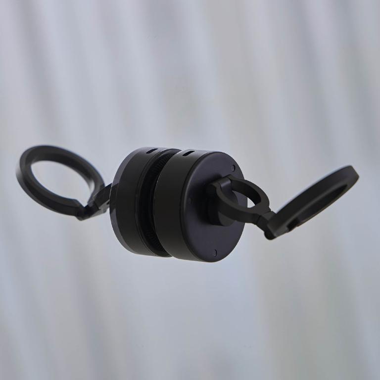 Honeymoon 720°可旋轉 真空吸附手機支架-經典黑