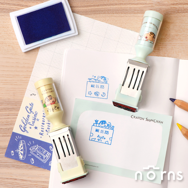 蠟筆小新日付印章